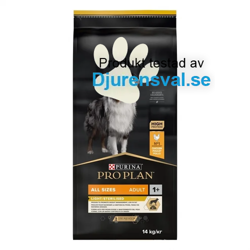 Purina Pro Plan Dog Adult All Sizes Light/Sterilised